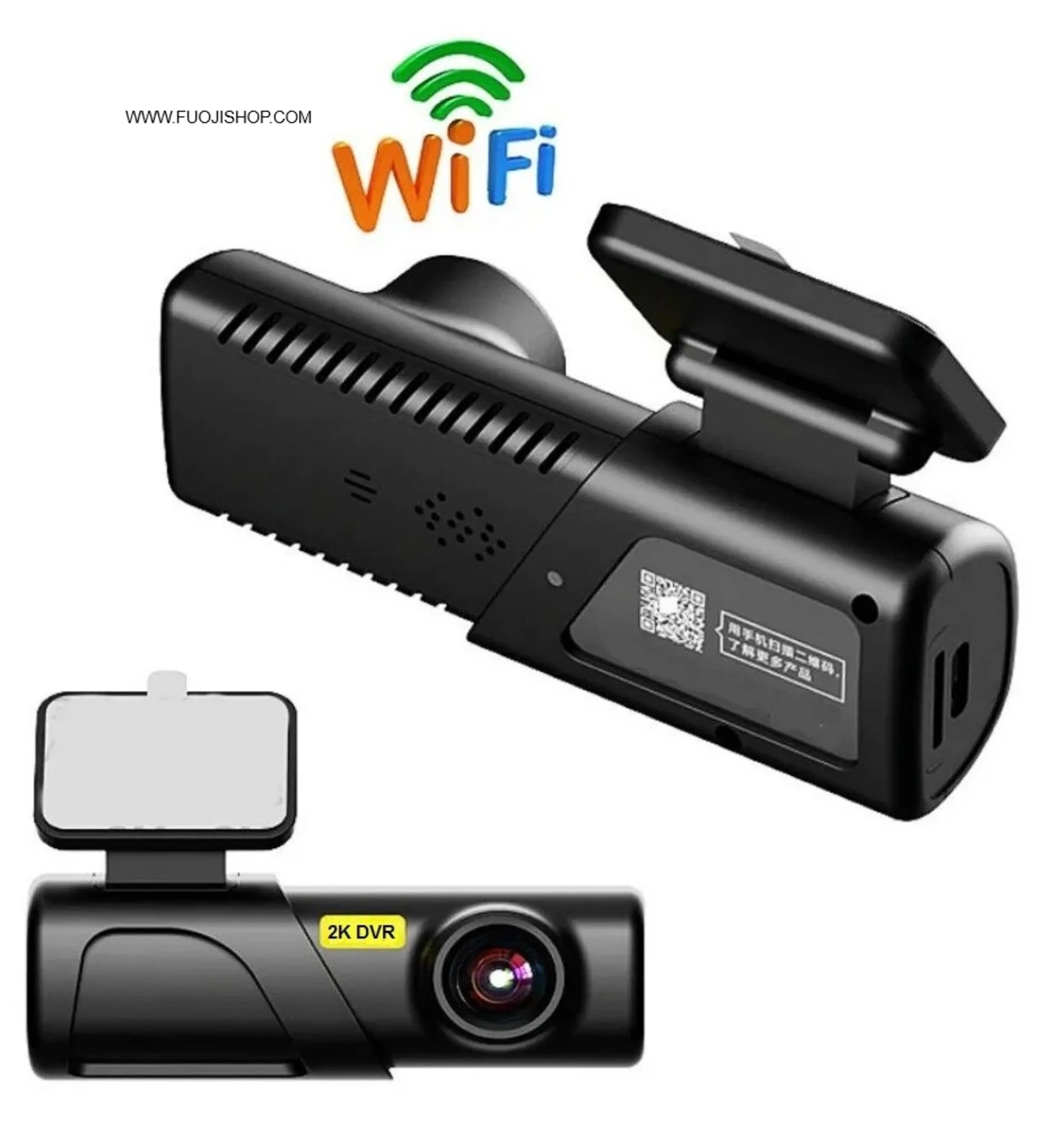 دوربین ثبت وقایع خودرو Q3 وای فای دار با کیفیت 2K